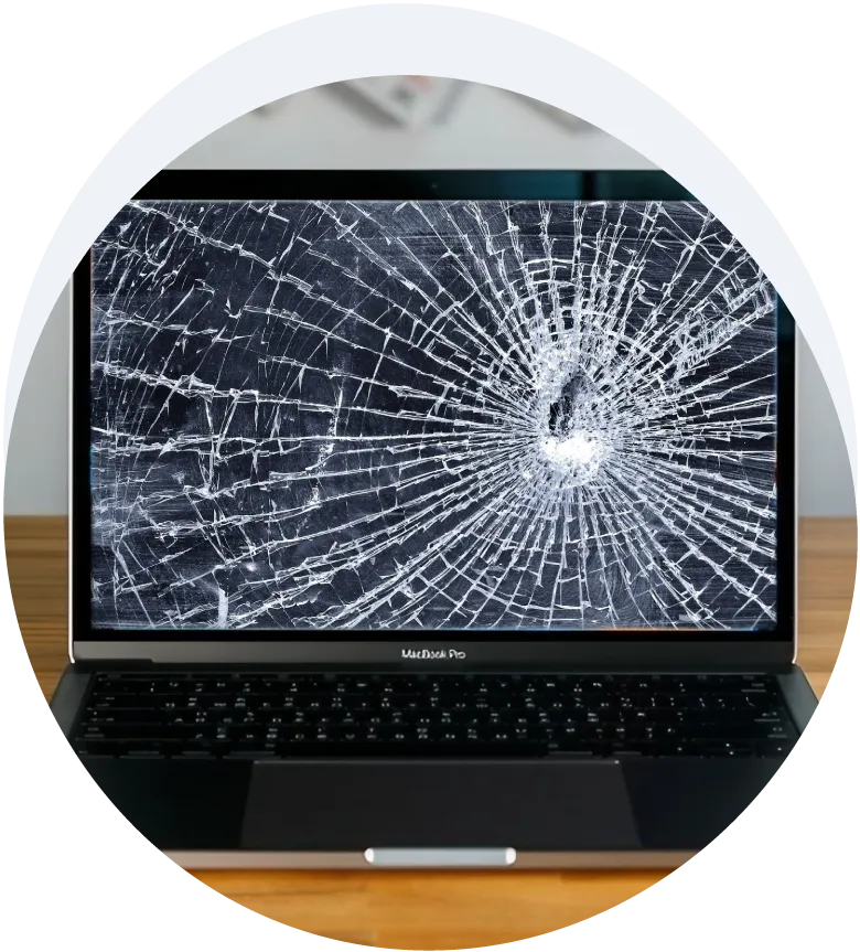 Macbook Cracked screen replacement