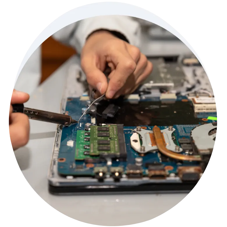 repairing iMac logic board 