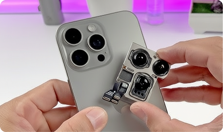 Genuine Quality Parts for iPhone camera replacement in Bangalore